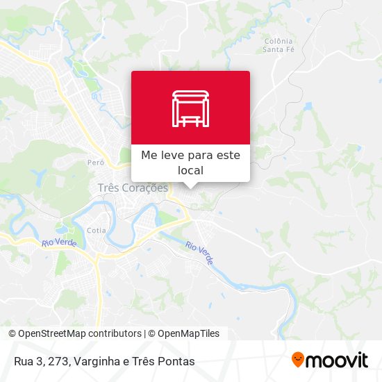 Rua 3, 273 mapa