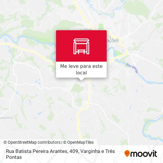 Rua Batista Pereira Arantes, 409 mapa