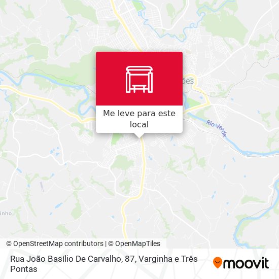 Rua João Basílio De Carvalho, 87 mapa