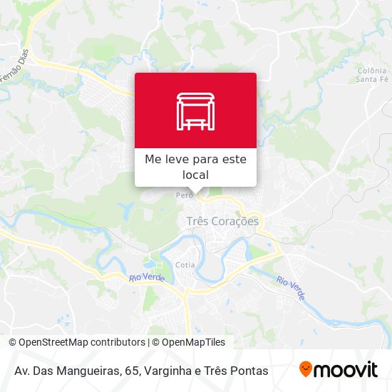 Av. Das Mangueiras, 65 mapa