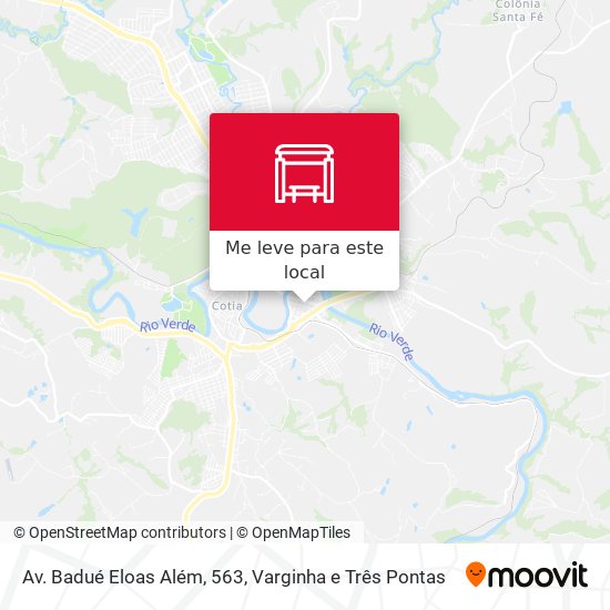 Av. Badué Eloas Além, 563 mapa