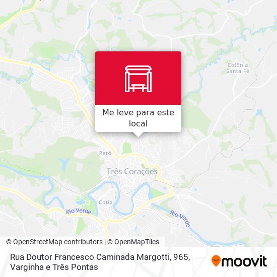 Rua Doutor Francesco Caminada Margotti, 965 mapa