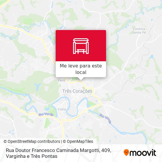 Rua Doutor Francesco Caminada Margotti, 409 mapa