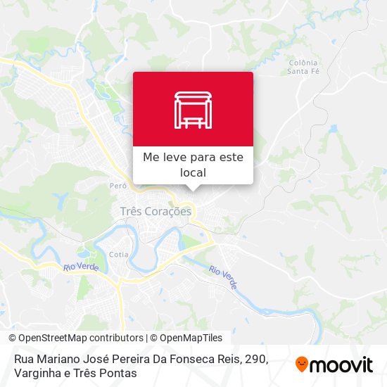 Rua Mariano José Pereira Da Fonseca Reis, 290 mapa