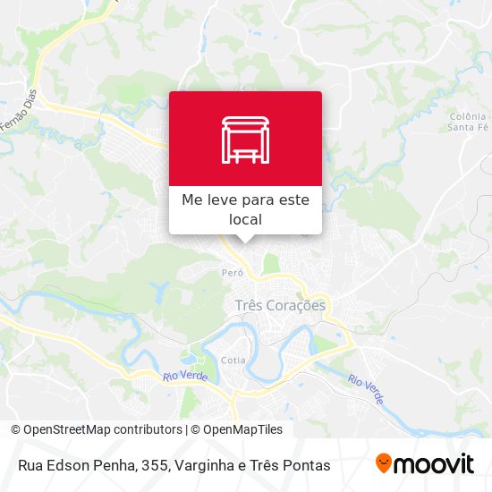 Rua Edson Penha, 355 mapa