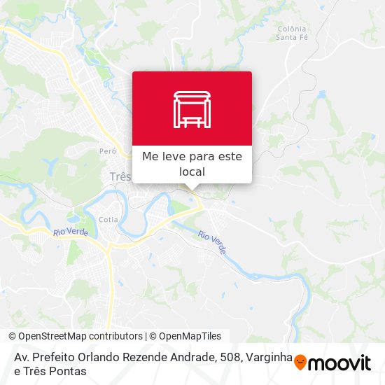 Av. Prefeito Orlando Rezende Andrade, 508 mapa