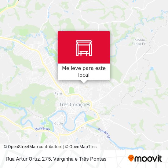 Rua Artur Ortiz, 275 mapa