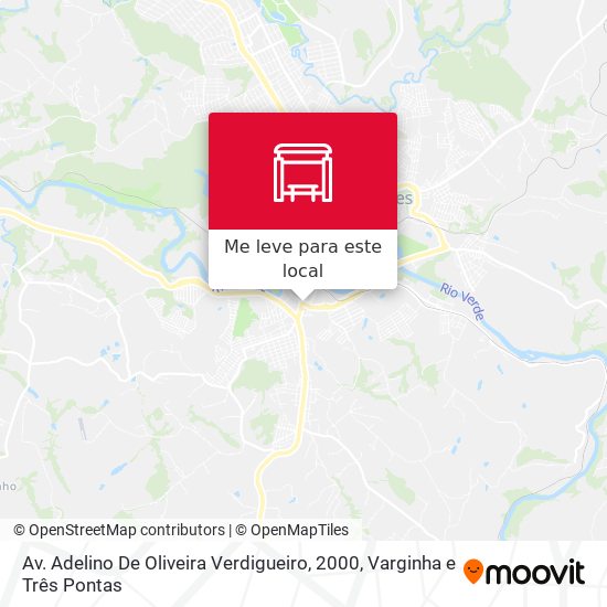 Av. Adelino De Oliveira Verdigueiro, 2000 mapa