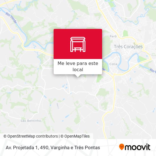 Av. Projetada 1, 490 mapa