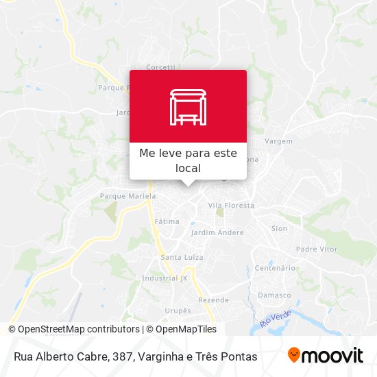 Rua Alberto Cabre, 387 mapa