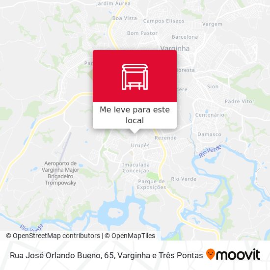 Rua José Orlando Bueno, 65 mapa