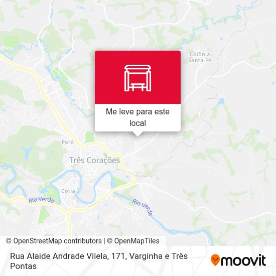 Rua Alaide Andrade Vilela, 171 mapa