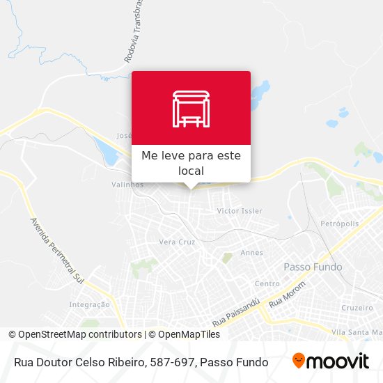 Rua Doutor Celso Ribeiro, 587-697 mapa