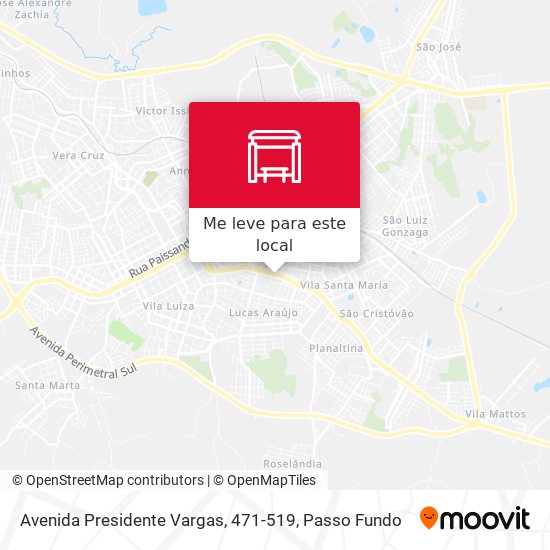 Avenida Presidente Vargas, 471-519 mapa