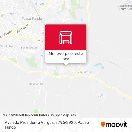 Avenida Presidente Vargas, 3796-3920 mapa