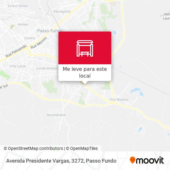 Avenida Presidente Vargas, 3272 mapa