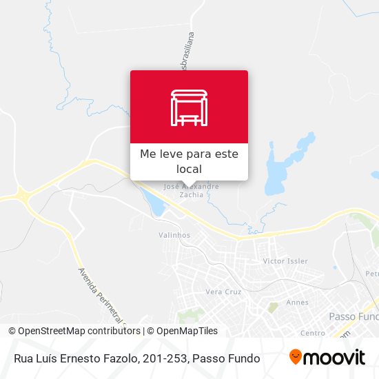 Rua Luís Ernesto Fazolo, 201-253 mapa