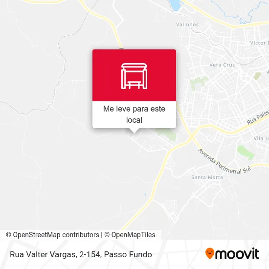 Rua Valter Vargas, 2-154 mapa