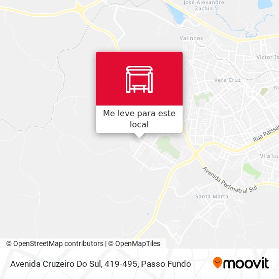 Avenida Cruzeiro Do Sul, 419-495 mapa