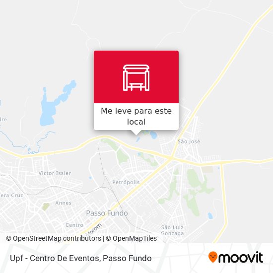 Upf - Centro De Eventos mapa