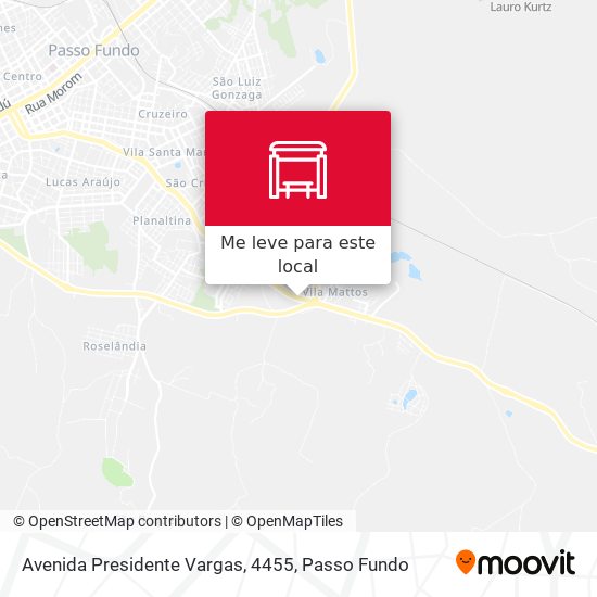 Avenida Presidente Vargas, 4455 mapa
