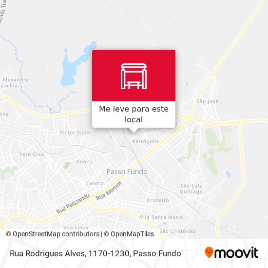 Rua Rodrigues Alves, 1170-1230 mapa