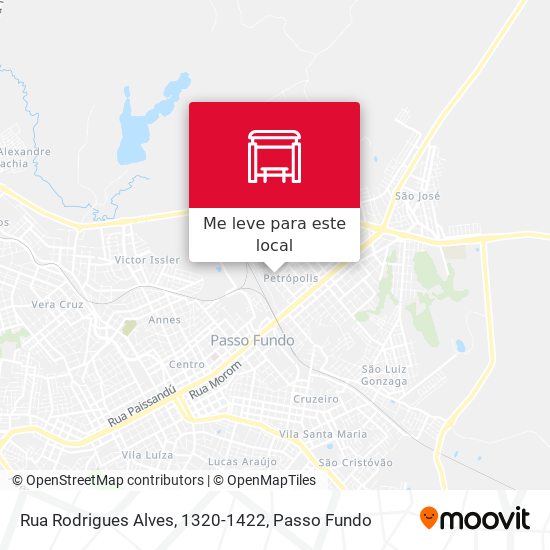Rua Rodrigues Alves, 1320-1422 mapa