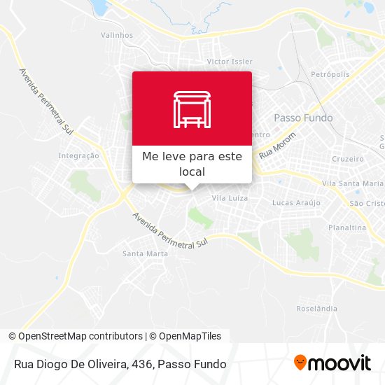Rua Diogo De Oliveira, 436 mapa
