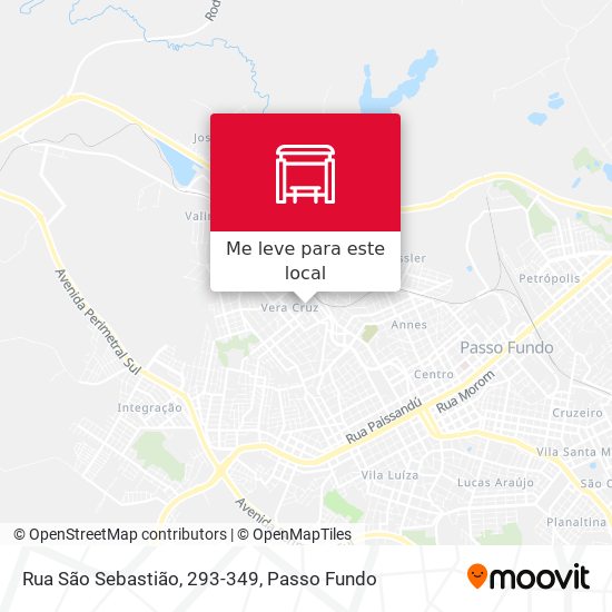 Rua São Sebastião, 293-349 mapa