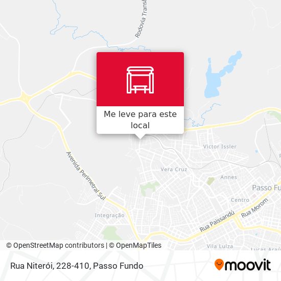 Rua Niterói, 228-410 mapa