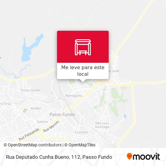 Rua Deputado Cunha Bueno, 112 mapa
