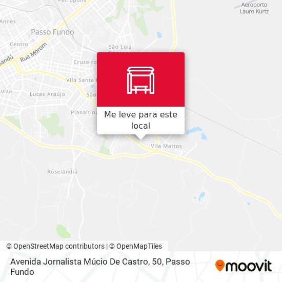 Avenida Jornalista Múcio De Castro, 50 mapa
