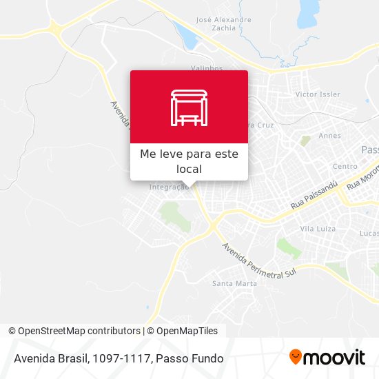 Avenida Brasil, 1097-1117 mapa