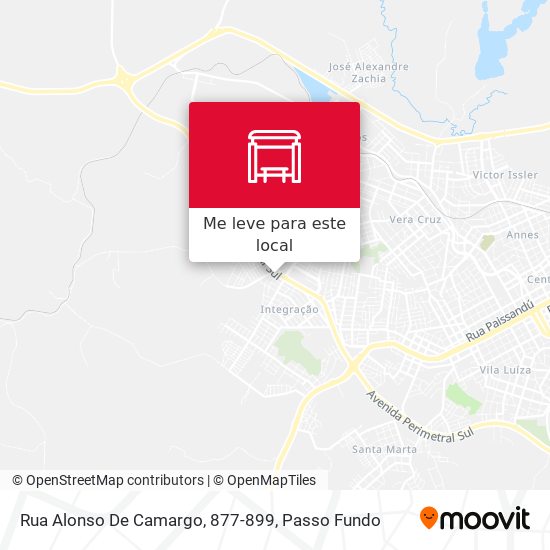 Rua Alonso De Camargo, 877-899 mapa