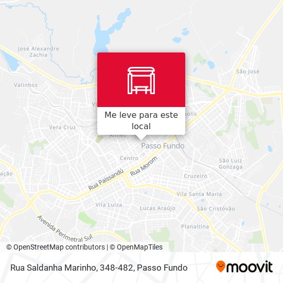 Rua Saldanha Marinho, 348-482 mapa