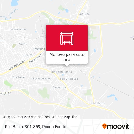 Rua Bahia, 301-359 mapa