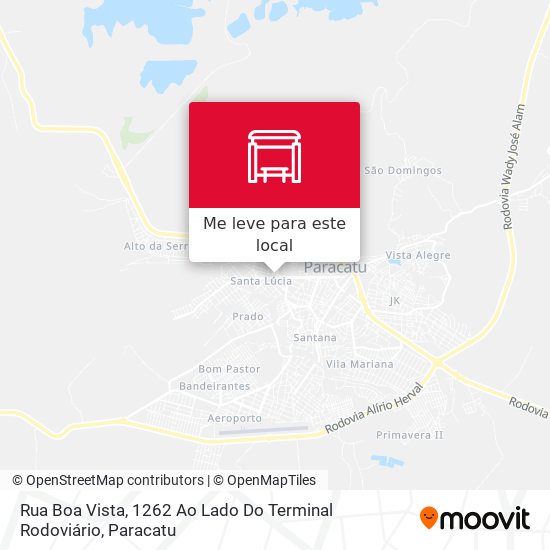 Rua Boa Vista, 1262 Ao Lado Do Terminal Rodoviário mapa