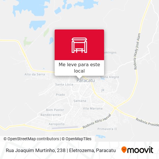 Rua Joaquim Murtinho, 238 | Eletrozema mapa