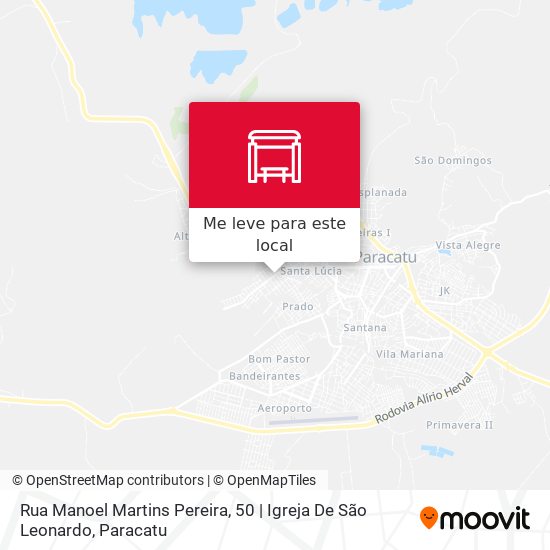 Rua Manoel Martins Pereira, 50 | Igreja De São Leonardo mapa