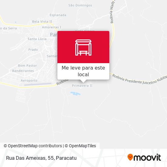 Rua Das Ameixas, 55 mapa