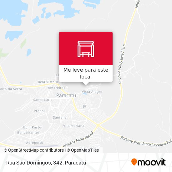 Rua São Domingos, 342 mapa