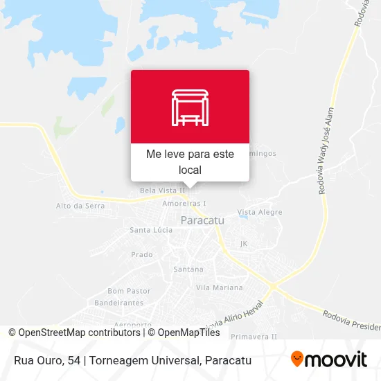 Rua Ouro, 54 | Torneagem Universal mapa