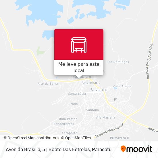 Avenida Brasília, 5 | Boate Das Estrelas mapa