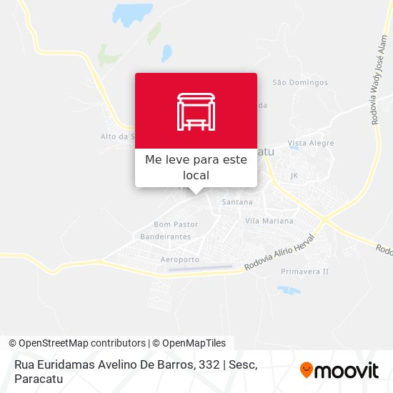 Rua Euridamas Avelino De Barros, 332 | Sesc mapa