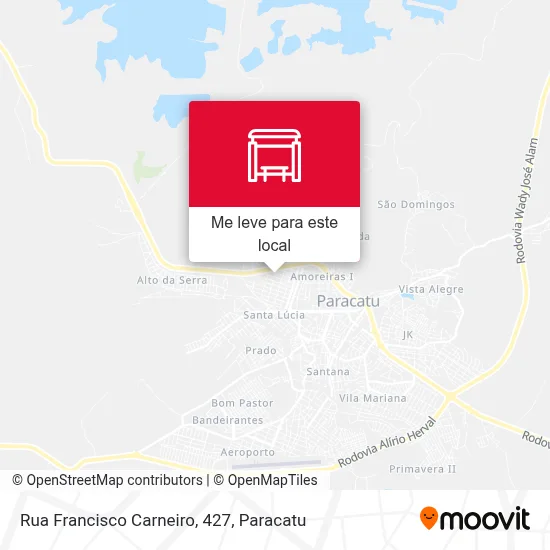 Rua Francisco Carneiro, 427 mapa