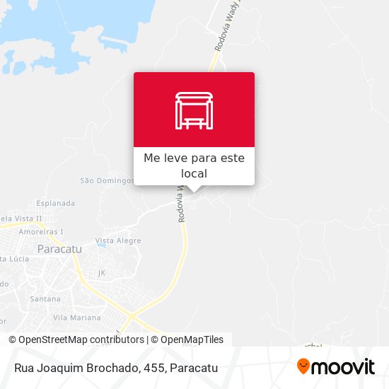 Rua Joaquim Brochado, 455 mapa