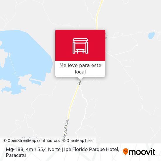 Mg-188, Km 155,4 Norte | Ipê Florido Parque Hotel mapa