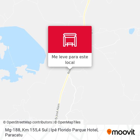 Mg-188, Km 155,4 Sul | Ipê Florido Parque Hotel mapa