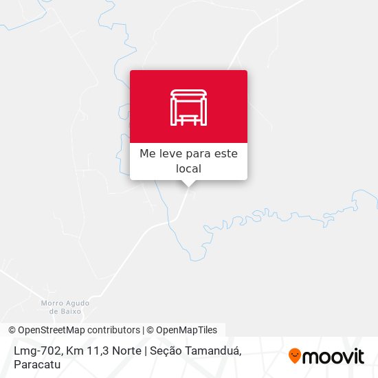 Lmg-702, Km 11,3 Norte | Seção Tamanduá mapa