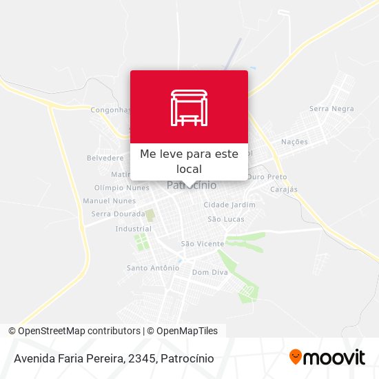 Avenida Faria Pereira, 2345 mapa
